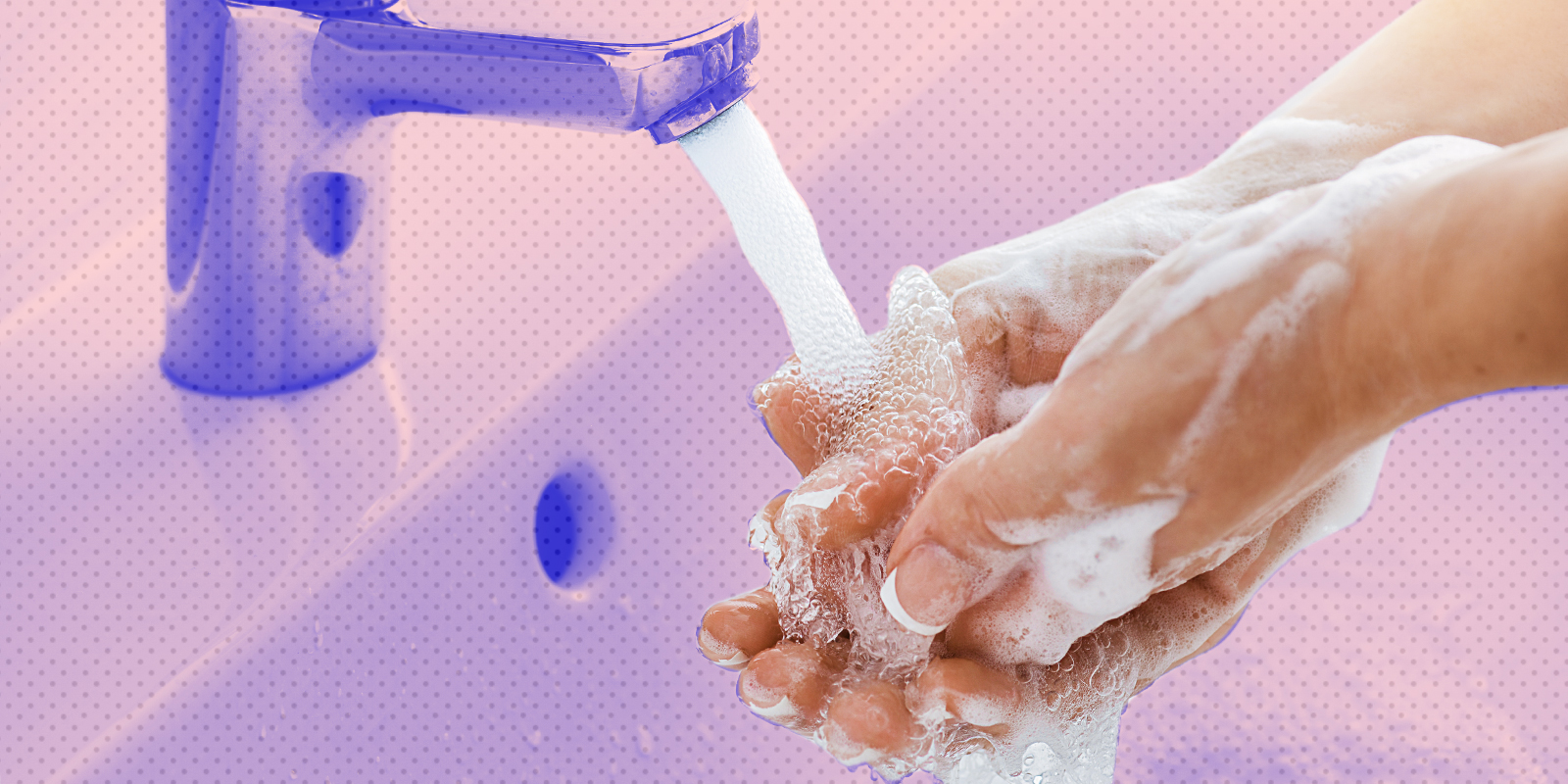 Мытье рук антисептиком